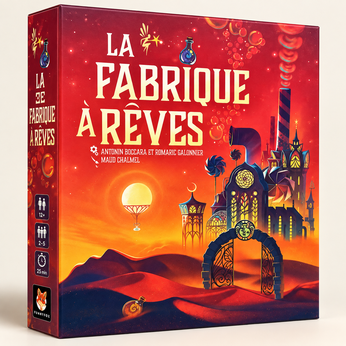 La Fabrique à Rêves – jeu coopératif, vue 2