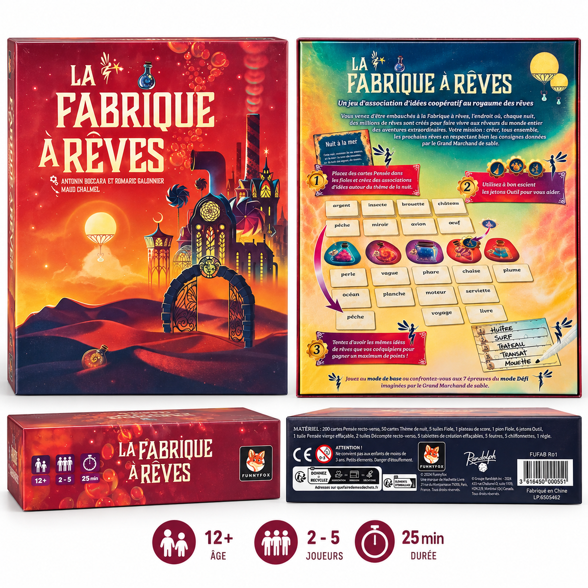 La Fabrique à Rêves – jeu coopératif, vue 4