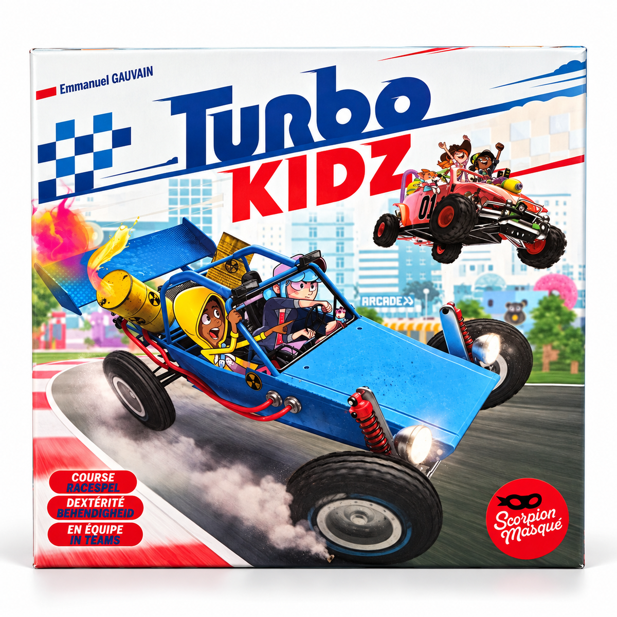 Turbo Kidz – jeu de course à l'aveugle, vue 1