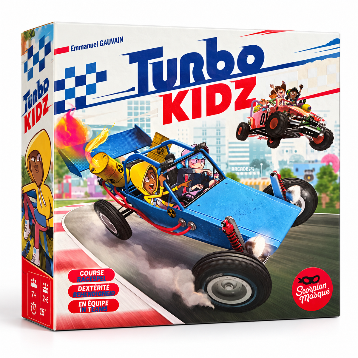 Turbo Kidz – jeu de course à l'aveugle, vue 2