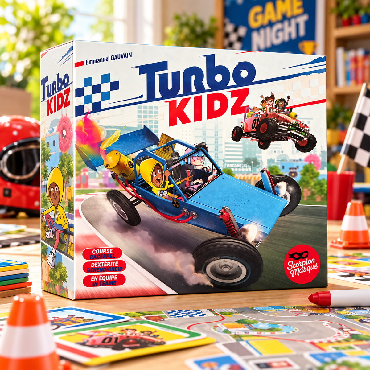 Turbo Kidz – jeu de course à l'aveugle, vue 3