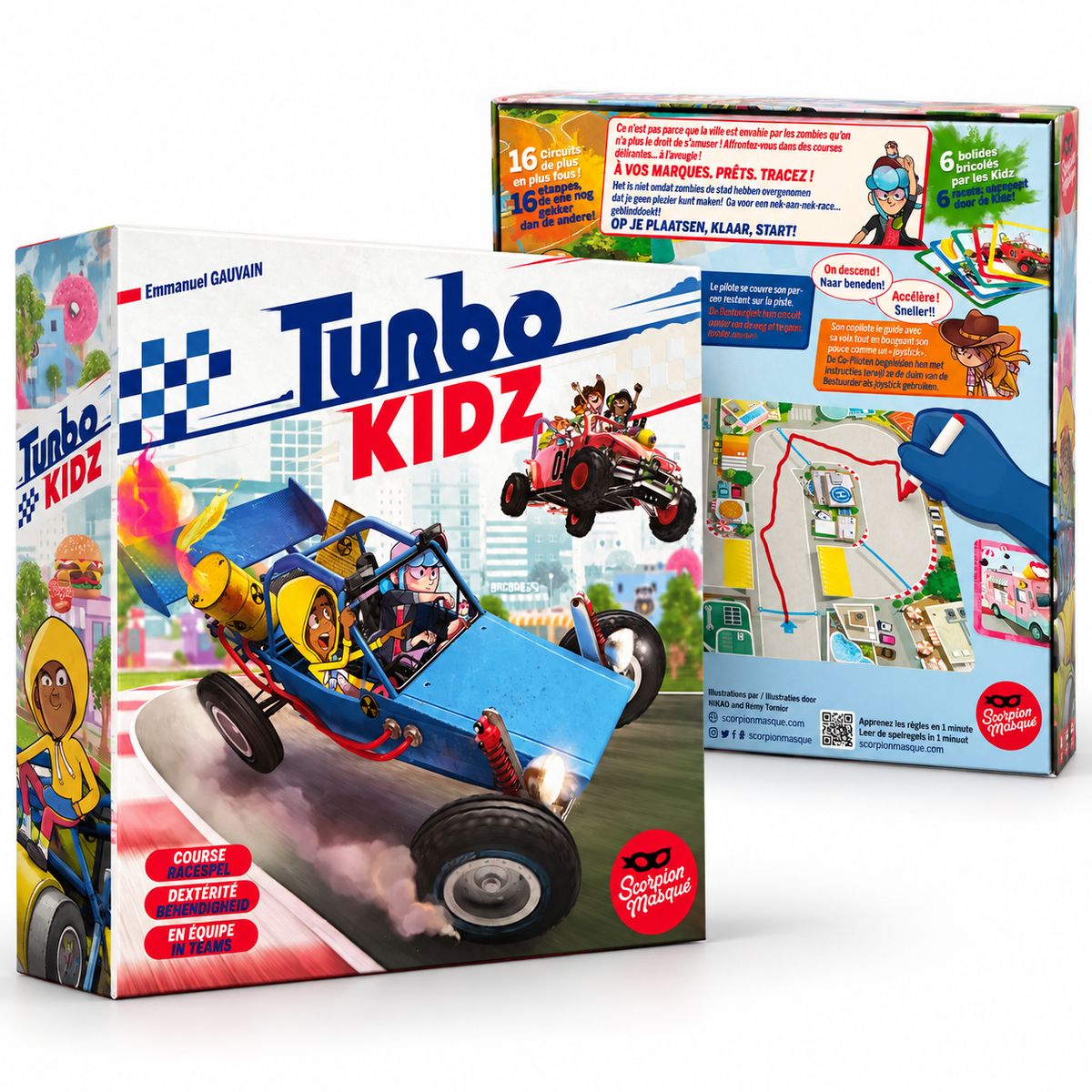 Turbo Kidz – jeu de course à l'aveugle, vue 4