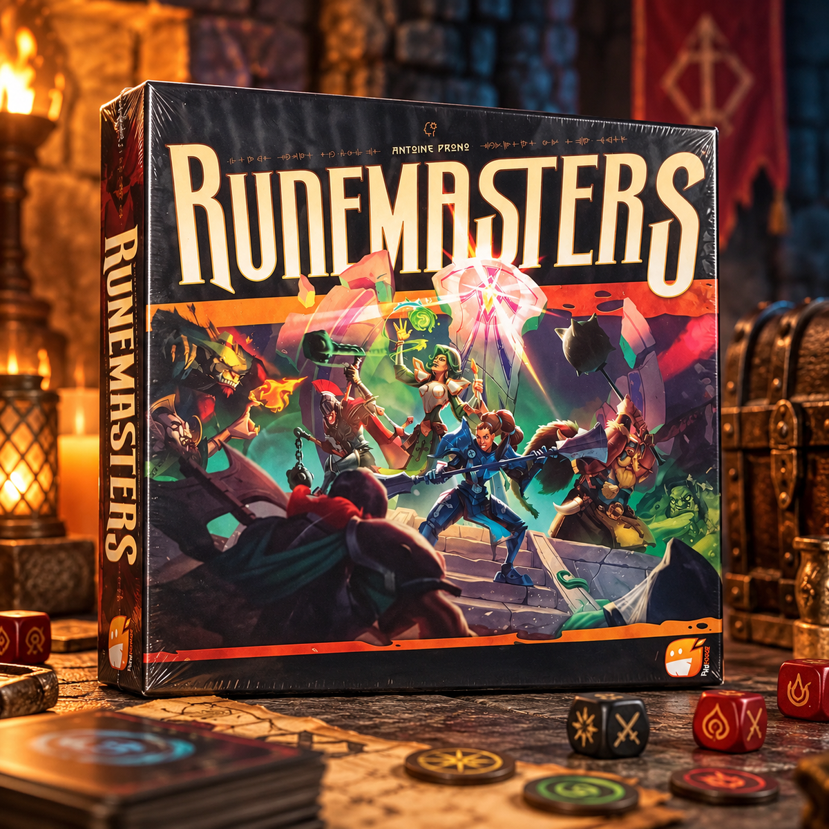 Runemasters – jeu coopératif de tower defense, vue 3