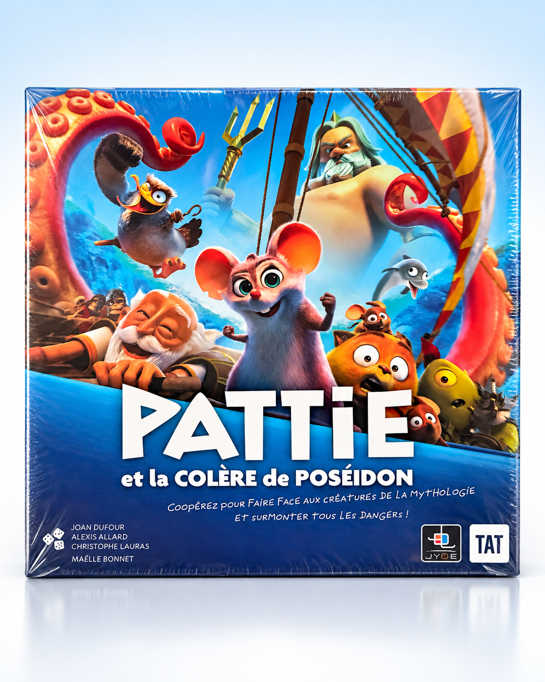 Pattie et la Colère de Poséidon – jeu coopératif, vue 1