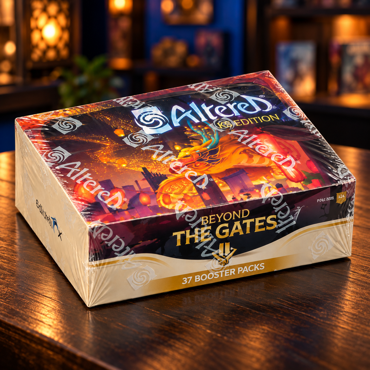 Altered Beyond the Gates KS Edition – display scellé 37 boosters anglais en ambiance