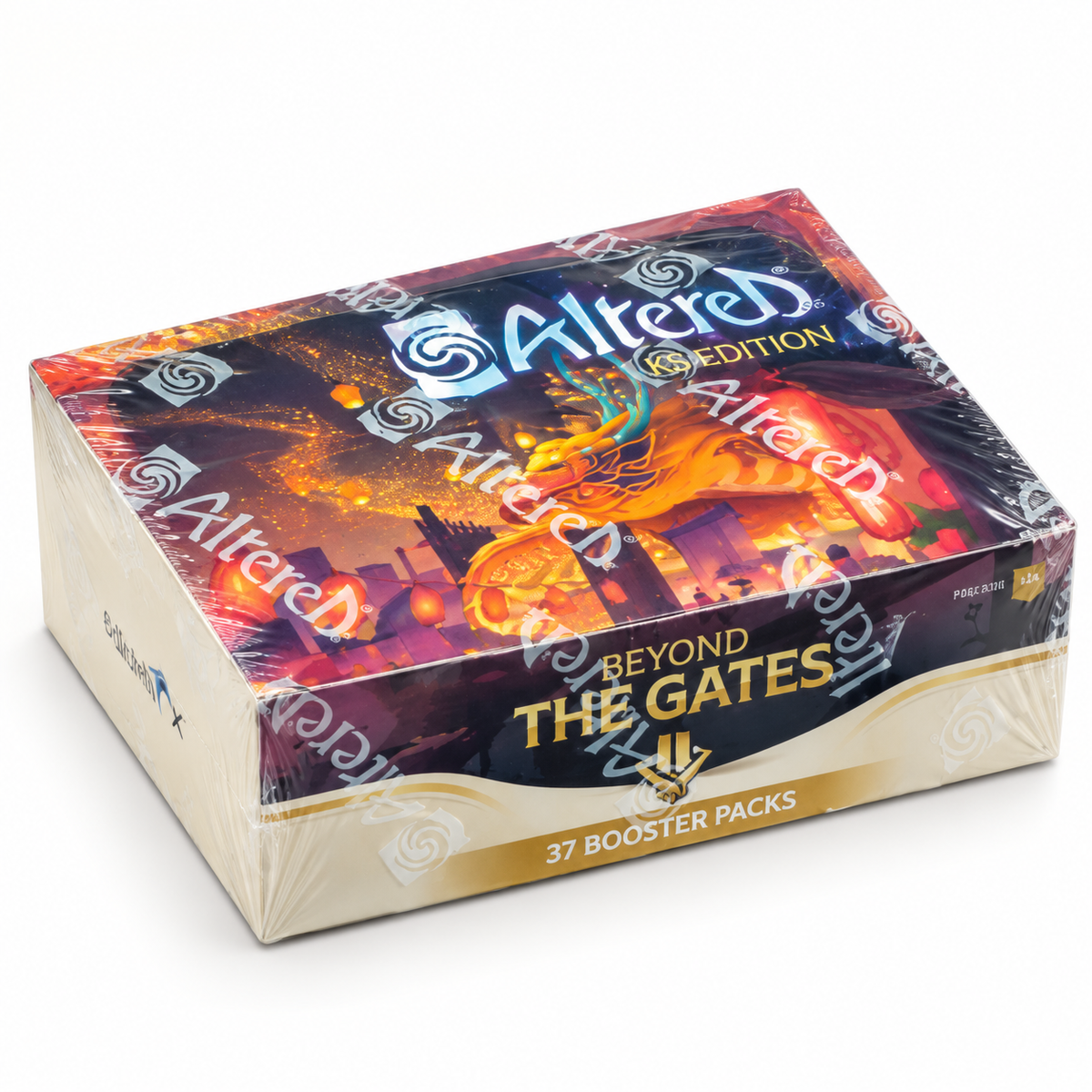 Altered Beyond the Gates KS Edition – display scellé 37 boosters anglais sur fond blanc