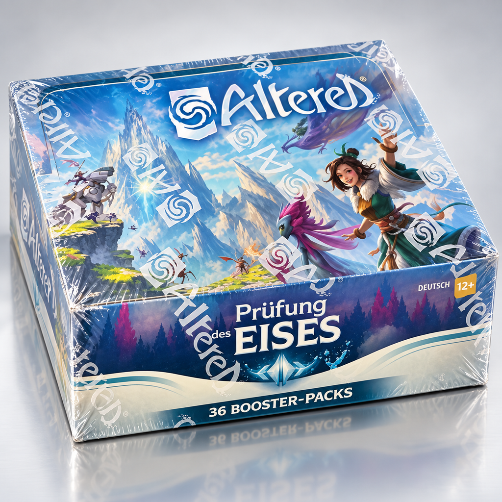 Altered Prüfung des Eises - Display 36 boosters en situation