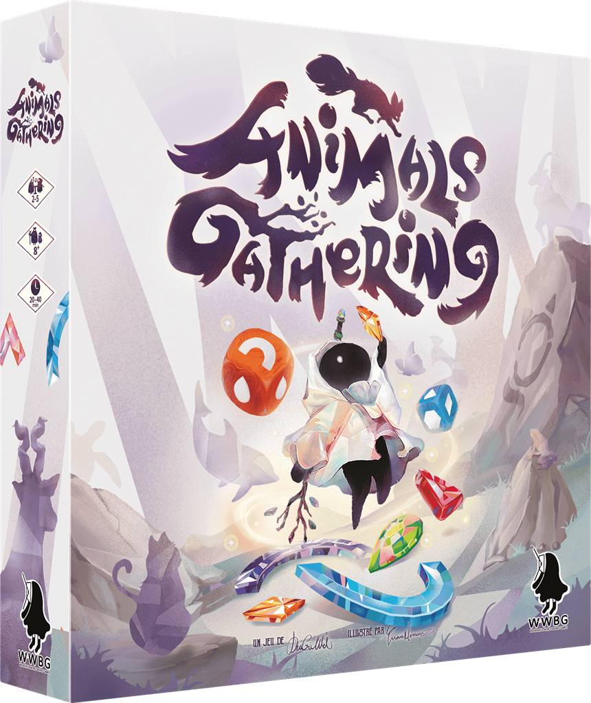 Animals Gathering, jeu familial de dés, 2 à 5 joueurs