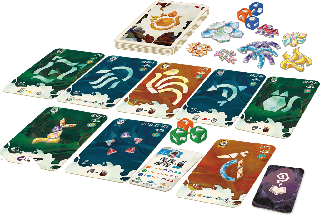 Animals Gathering, jeu familial de dés, 2 à 5 joueurs