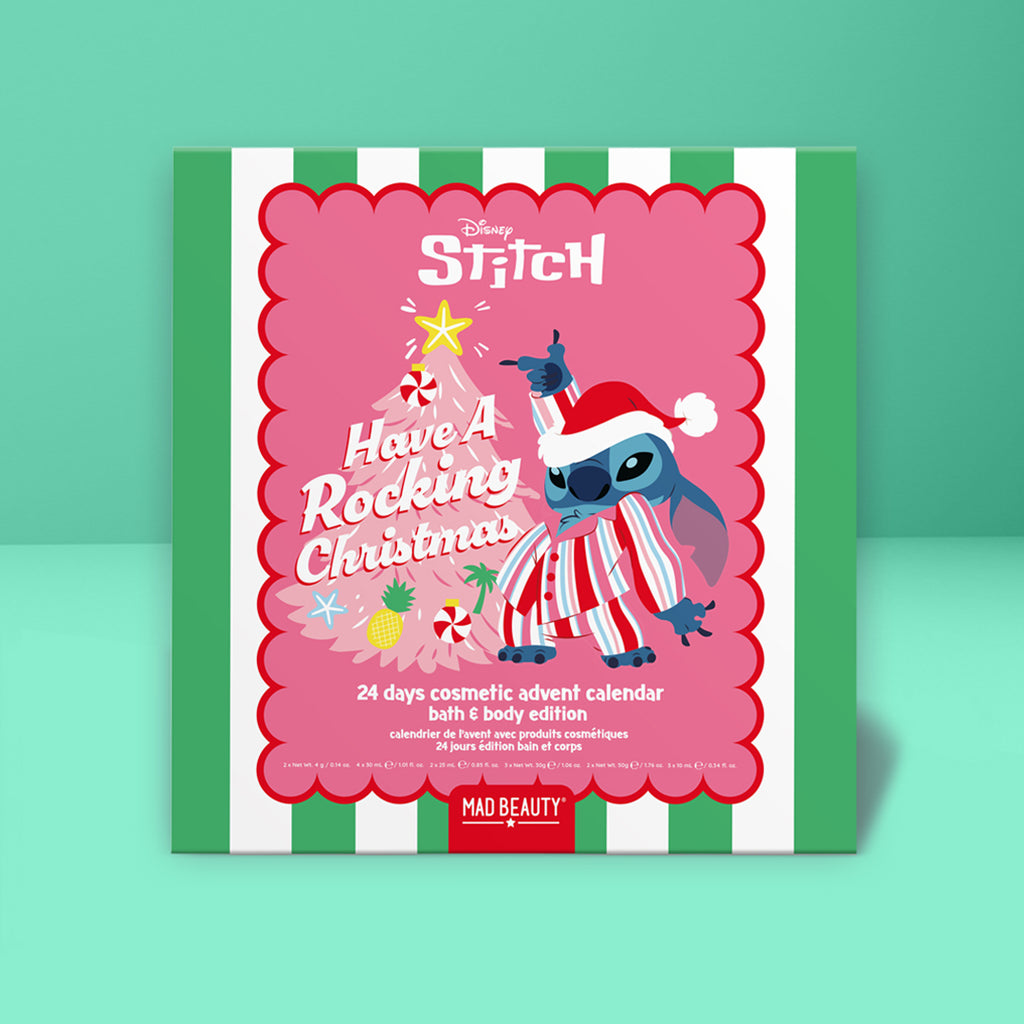 Calendrier de l’Avent Stitch Mad Beauty en ambiance de Noël
