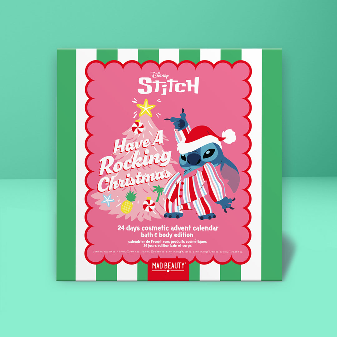 Calendrier de l’Avent Stitch Mad Beauty en ambiance de Noël