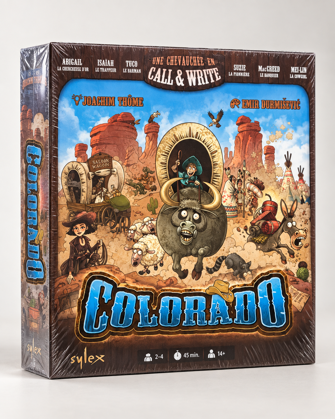 Colorado - jeu de société Sylex - boîte du jeu