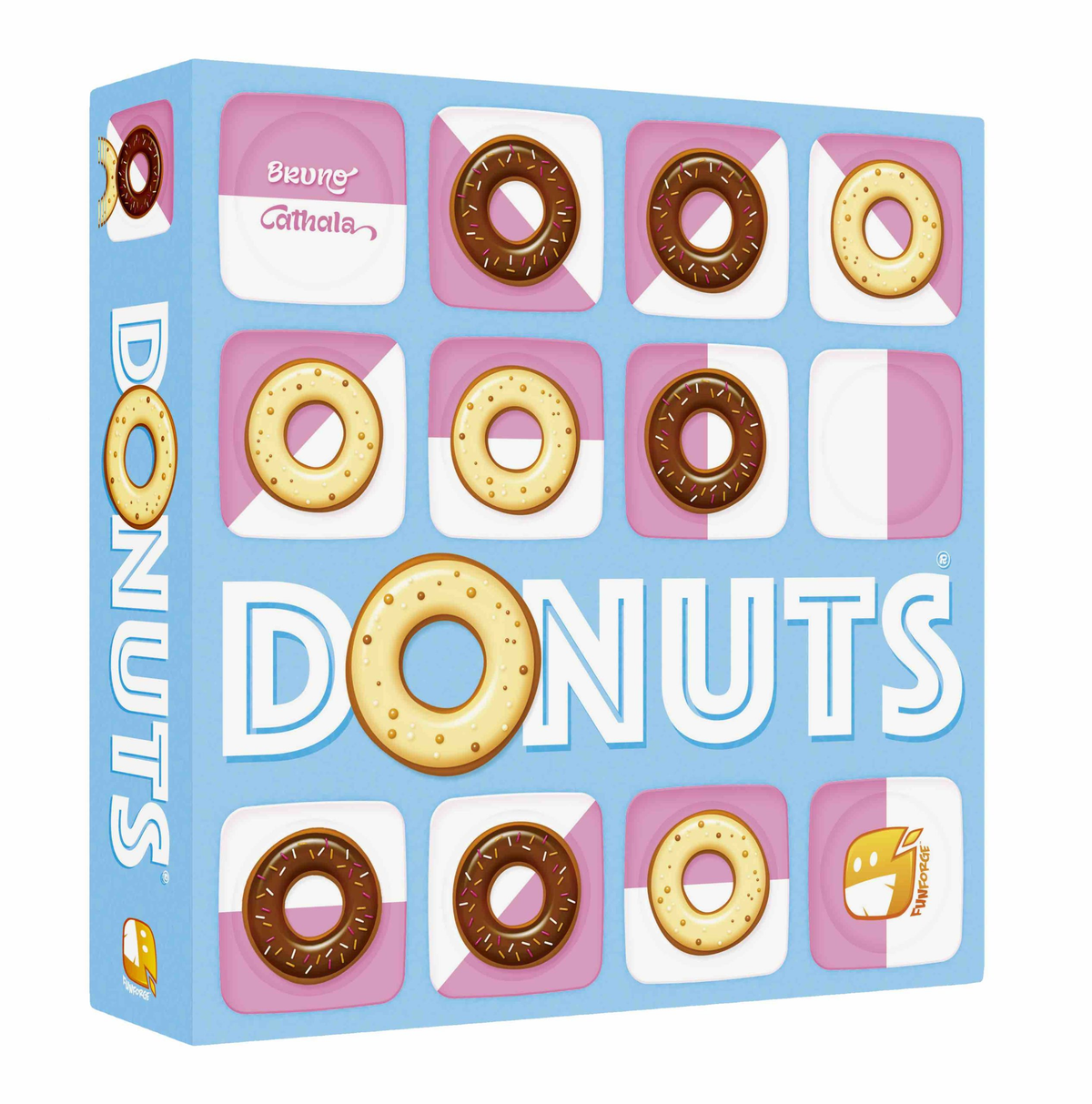 Donuts, jeu de stratégie pour 2 joueurs