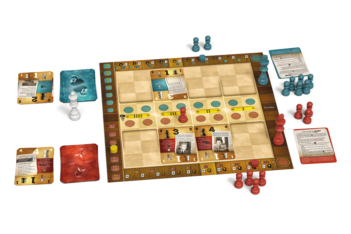Le Match du Siècle – jeu de duel Fischer contre Spassky, 2 joueurs
