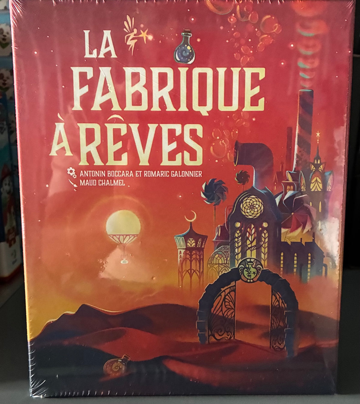 La Fabrique à Rêves – boîte face avant