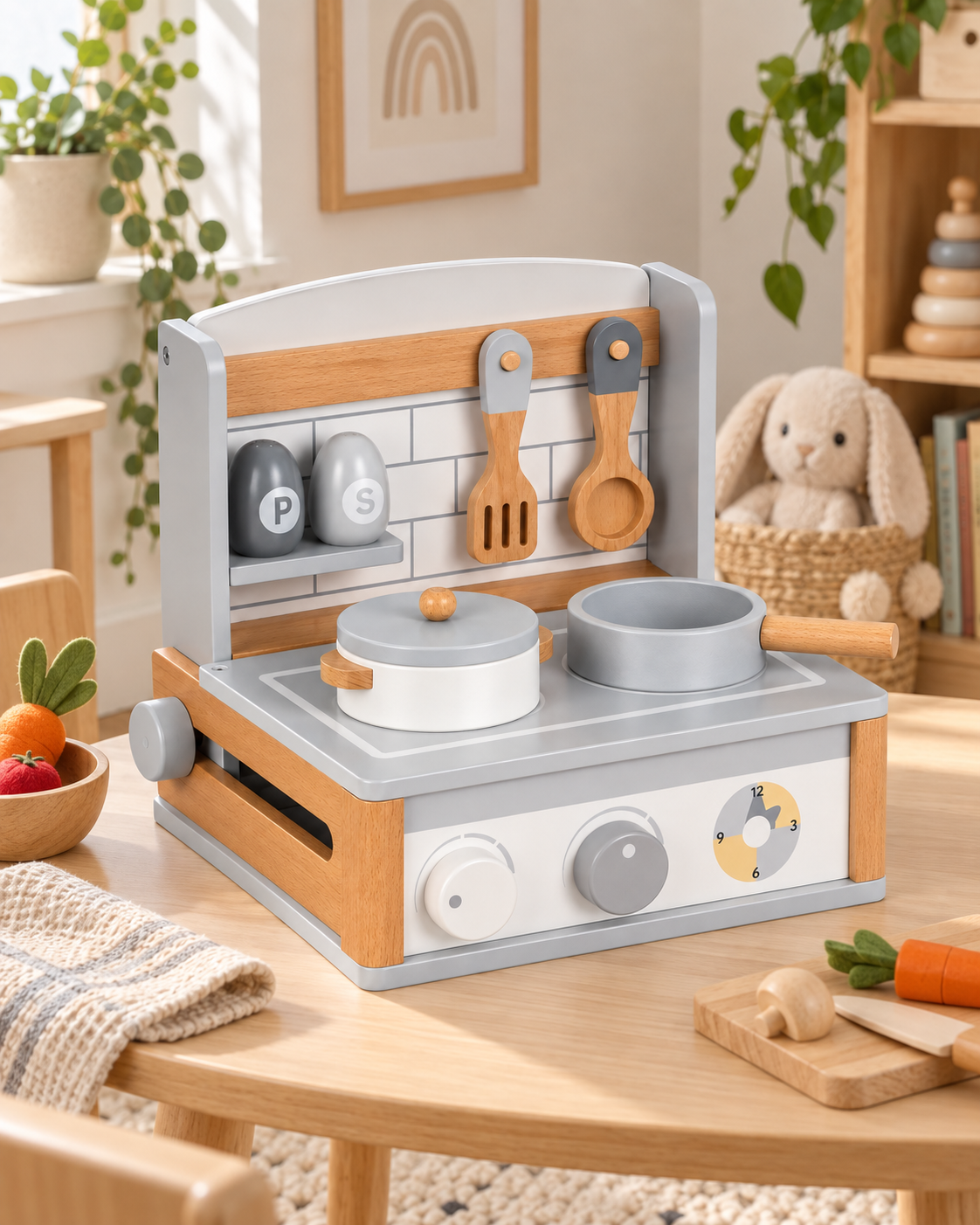 Ma Cuisine Nomade en bois en situation