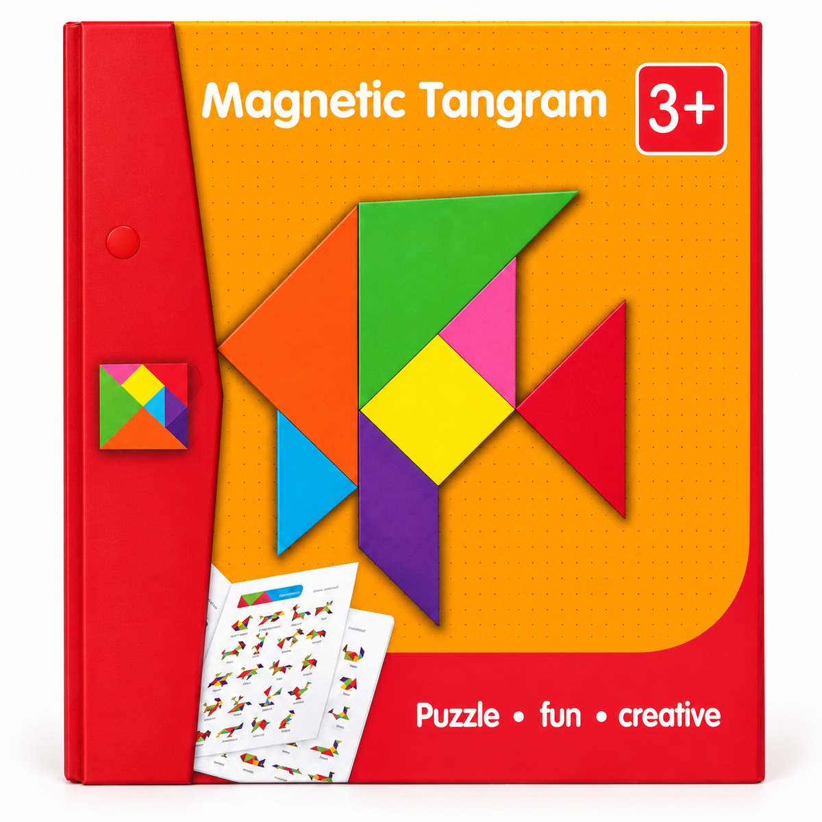 Magnetic Tangram 3+ - vue de face