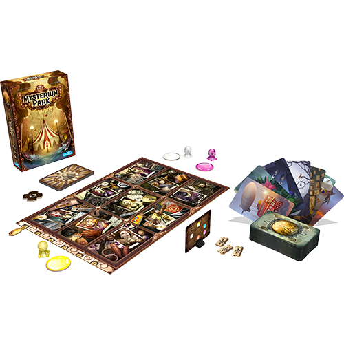 Mysterium Park, jeu coopératif d'enquête, 2 à 6 joueurs
