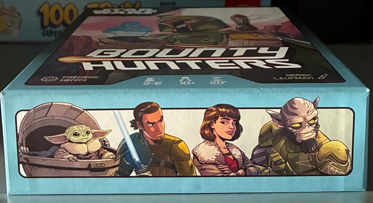Star Wars Bounty Hunters – vue latérale de la boîte