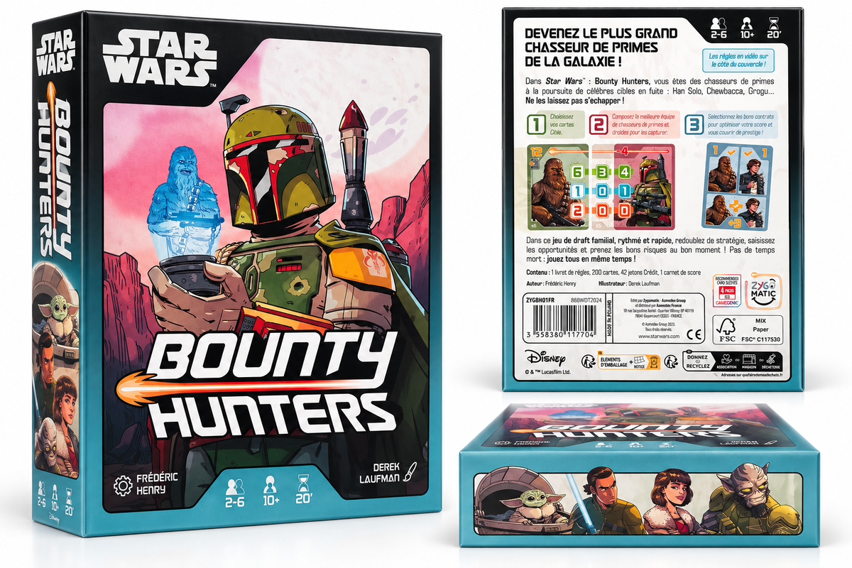 Star Wars Bounty Hunters – vue produit professionnelle
