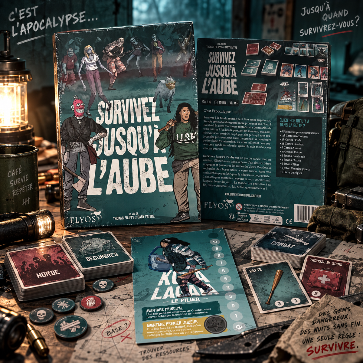 Survivez jusqu'à l'aube - présentation professionnelle du jeu