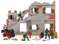 Coffret Team City opération de secours pompiers avec bâtiment, quad et figurines
