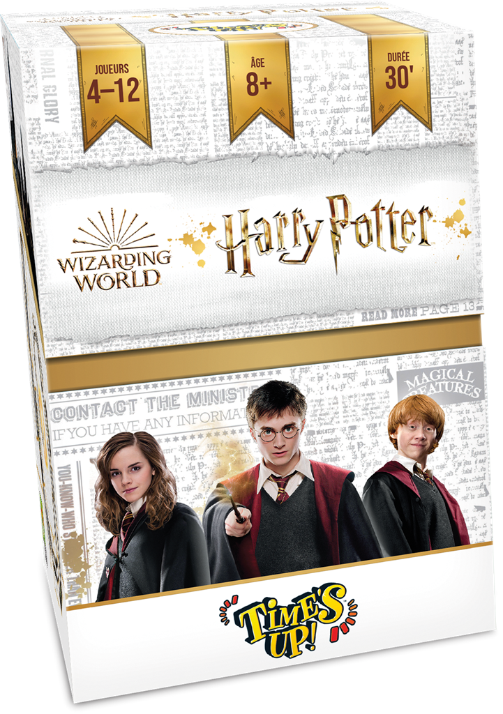 Time's Up! Harry Potter – jeu d'ambiance, 4 à 12 joueurs