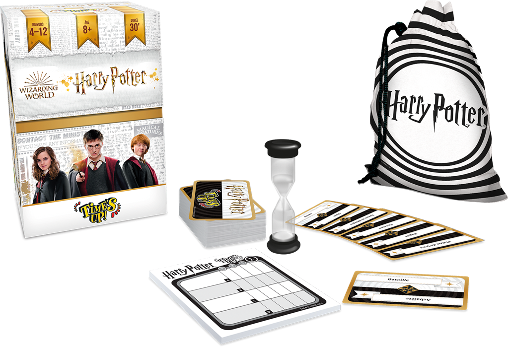 Time's Up! Harry Potter – jeu d'ambiance, 4 à 12 joueurs
