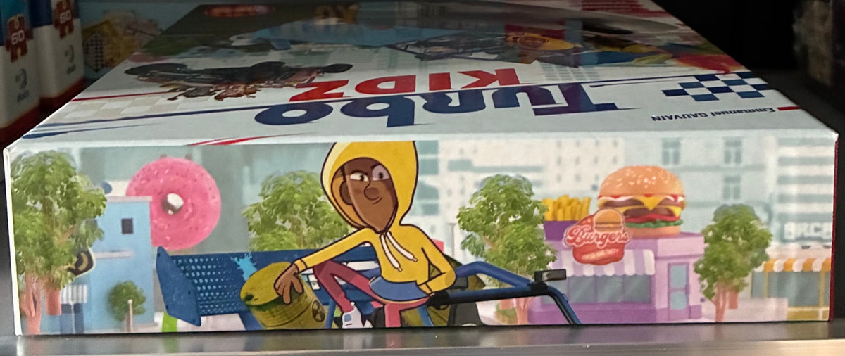 Turbo Kidz Le Scorpion Masqué – vue latérale de la boîte