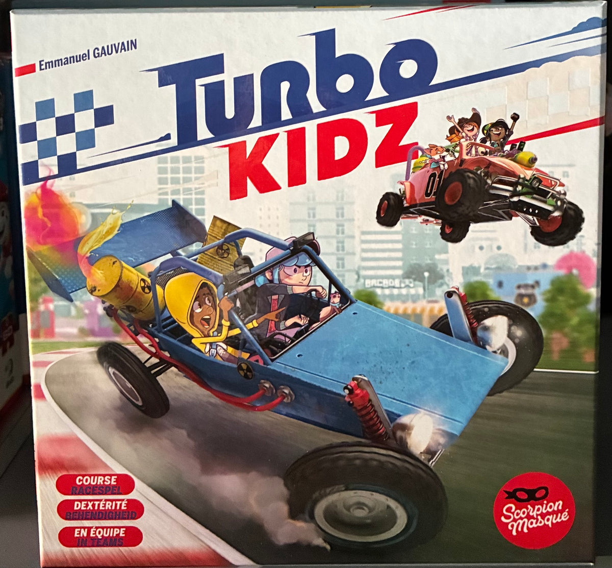 Turbo Kidz Le Scorpion Masqué – boîte face avant