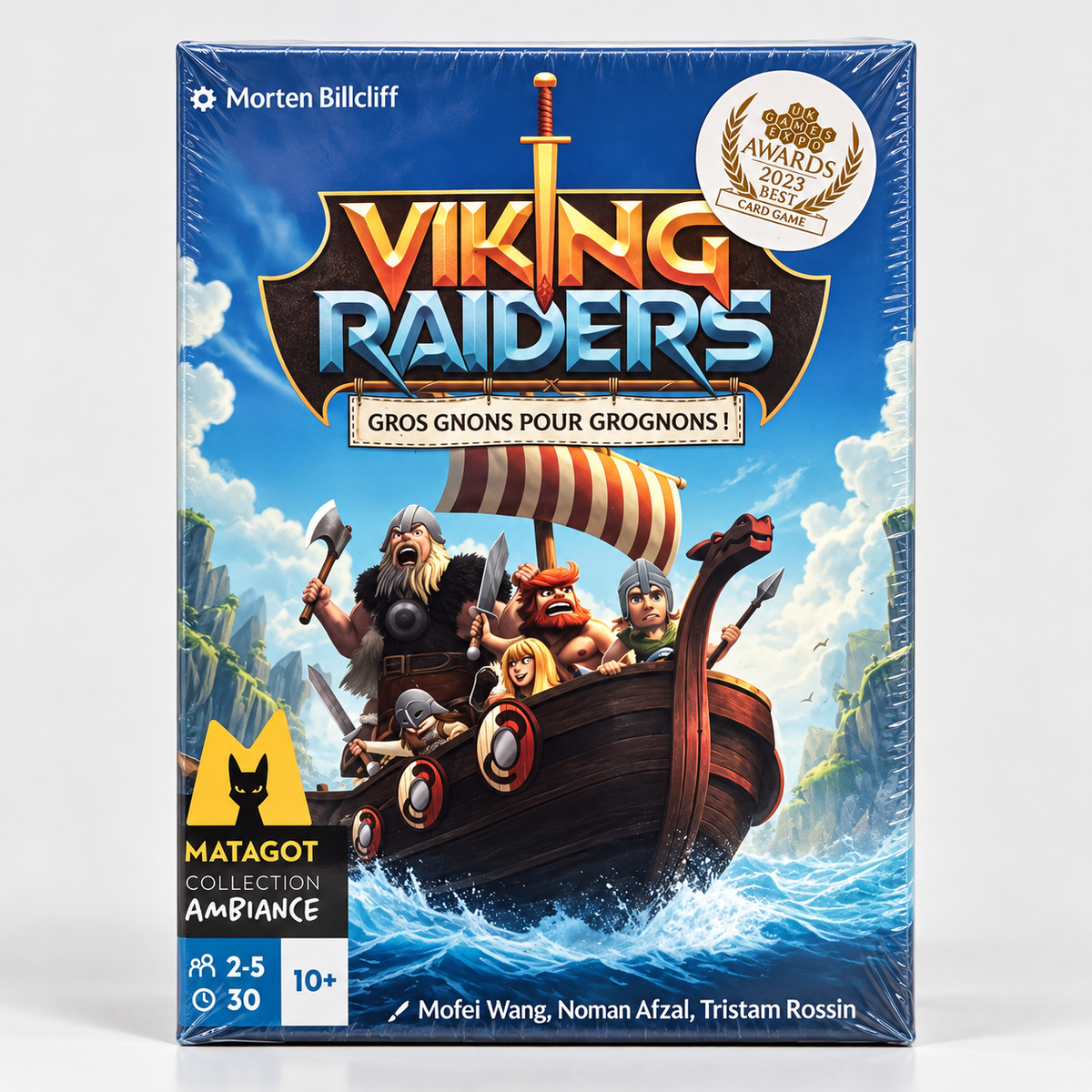 Viking Raiders Matagot - boîte du jeu sous blister