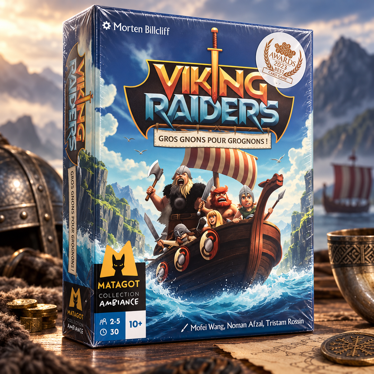 Viking Raiders Matagot - présentation ambiance nordique
